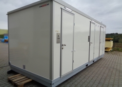 Mobile container 107 - toilets