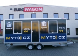 Letvogn 136 - Stor salgs-/billetvogn