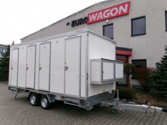 Mobile Anhänger 153 - Toiletten + Duschen