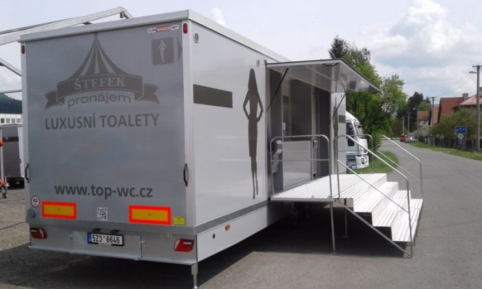 Mobile trailer 23 - toilets